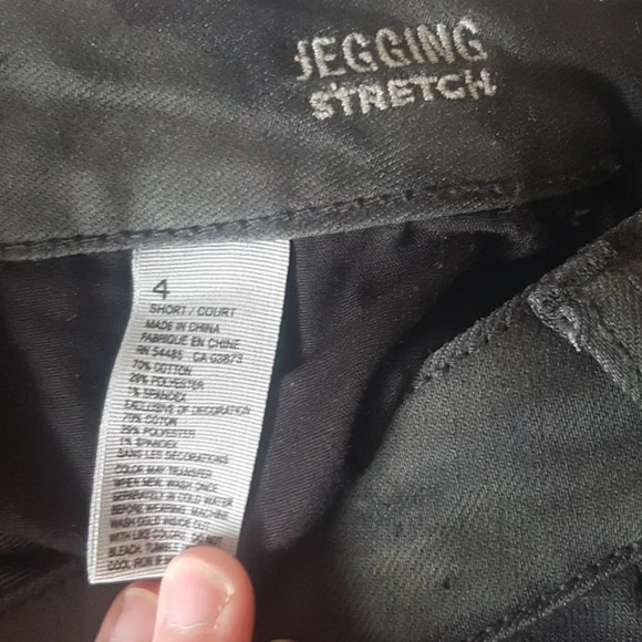 Dark Camo Print Skinny Jegging - Picture 5 of 5